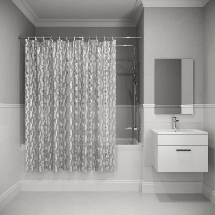 Штора для ванной Iddis (Иддис) 200x180 см 3D PEVA P03PV18i11