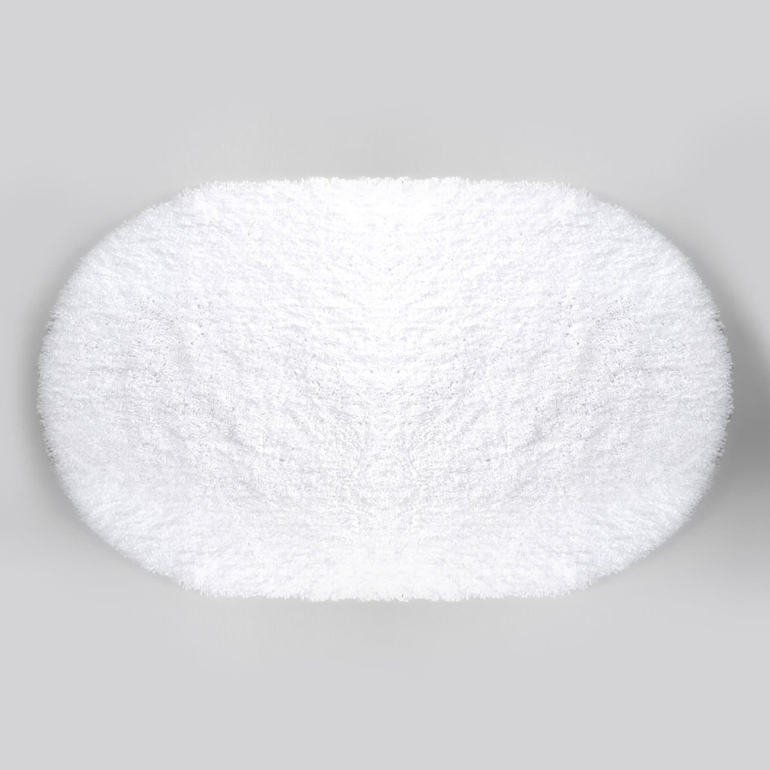 Коврик для ванной комнаты Wasserkraft (Васеркрафт) Dill BM-3940 Bright White