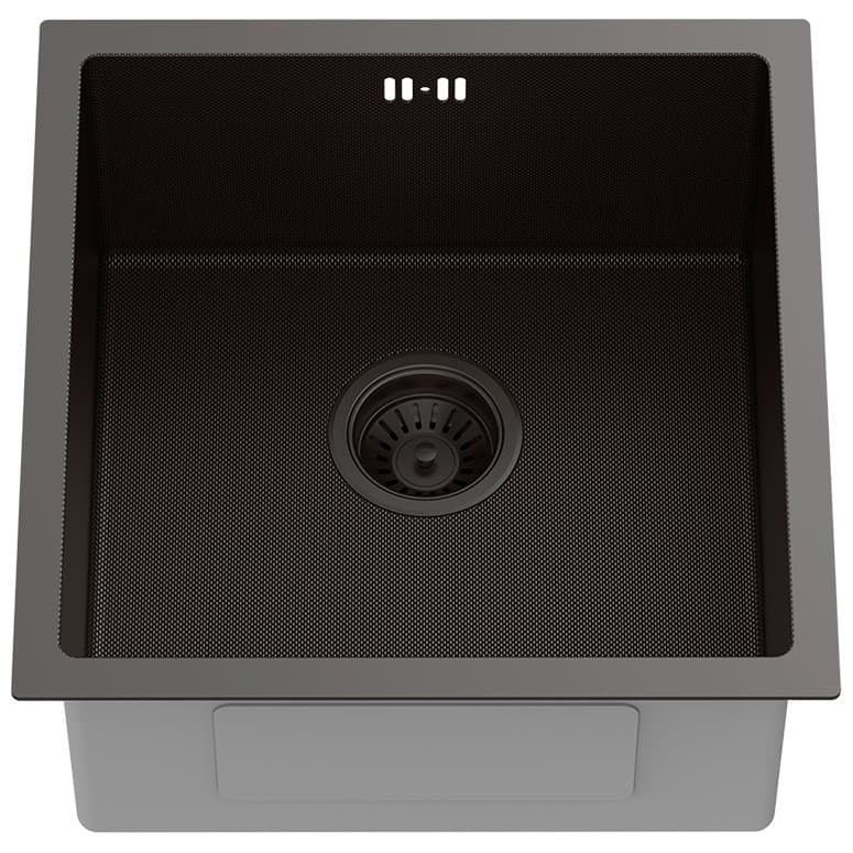 Мойка кухонная Рагло R710 серая микродекор R710.4444.09, Raglo из нержавеющей стали ″микродекор″ в базу от 50см