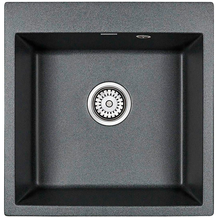 Мойка кухонная Paulmark (Паульмарк) кварцевая PRAKTISCH PM105152-DG графит 510х520