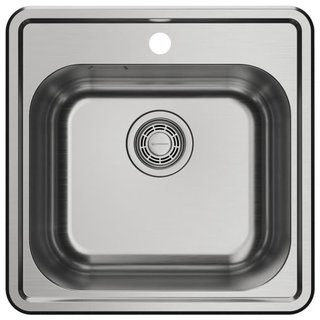 Мойка кухонная Омоикири Notoro сталь 485х485х180 мм 4997436, Omoikiri