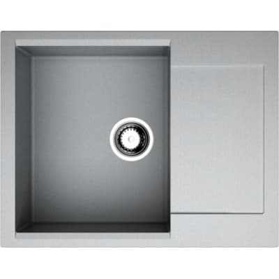 Мойка кухонная прямоугольная Omoikiri (Омойкири) Daisen 65-GR Leningrad Grey (4993682)