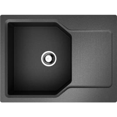 Мойка кухонная прямоугольная Omoikiri (Омойкири) Yonaka 65-BL Черный (4993348)