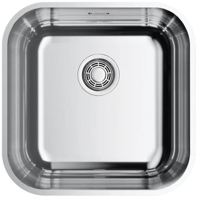 Мойка кухонная прямоугольная Omoikiri (Омойкири) Omi 44-U/I Quadro IN нержавеющая сталь (4993494)