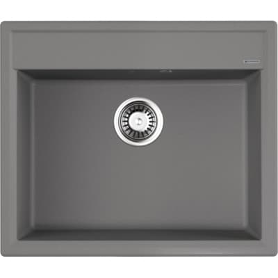 Мойка кухонная прямоугольная Omoikiri (Омойкири) Daisen 60-GR Leningrad Grey (4993620)