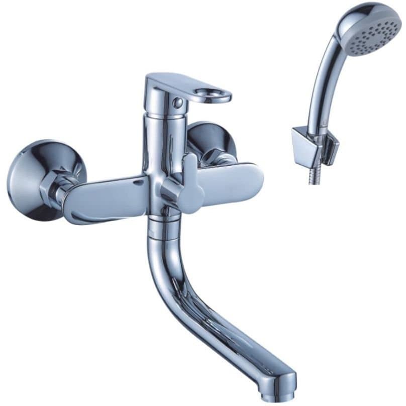 Смеситель для ванны с коротким изливом Diadonna (Диадона) D80-330132 хром