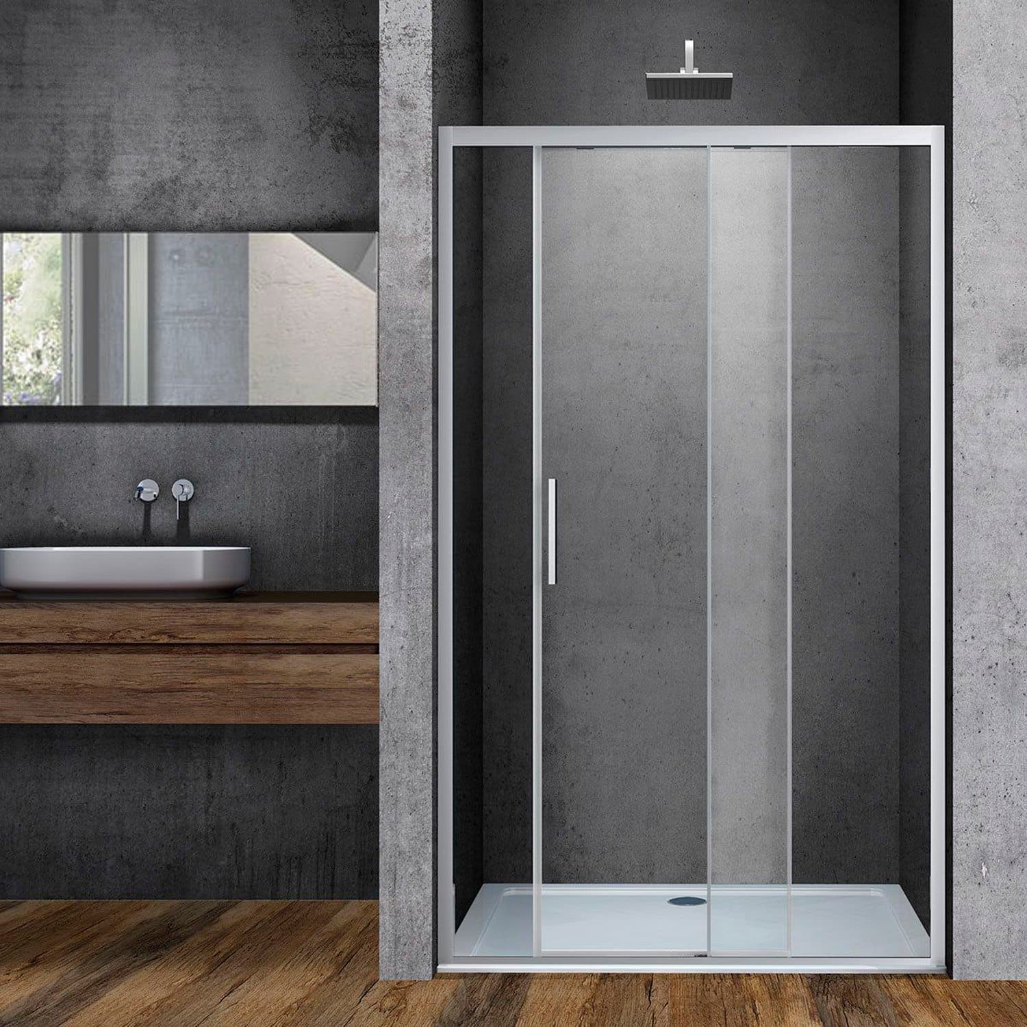 Душевая дверь Vincea (Винчея) Soft VDS-3SO140CL 140х195 хром стекло прозрачное