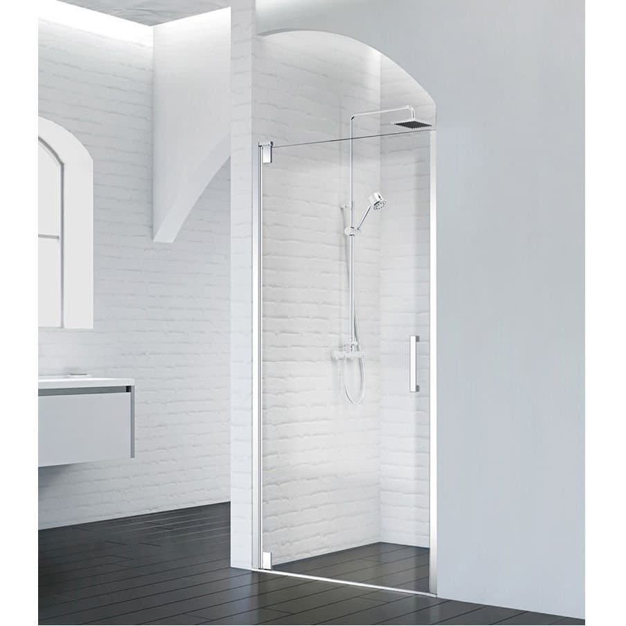 Душевая дверь BelBagno (Бельбагно) MARMI-B-1-100-C-Cr хром, стекло прозрачное 8 мм (1950х1000)