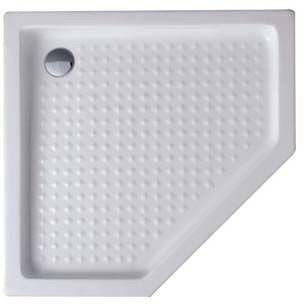 Душевой поддон Cezares (Цезарис) Tray-A-P-100-15-W акриловый цвет белый 100х100х15 см