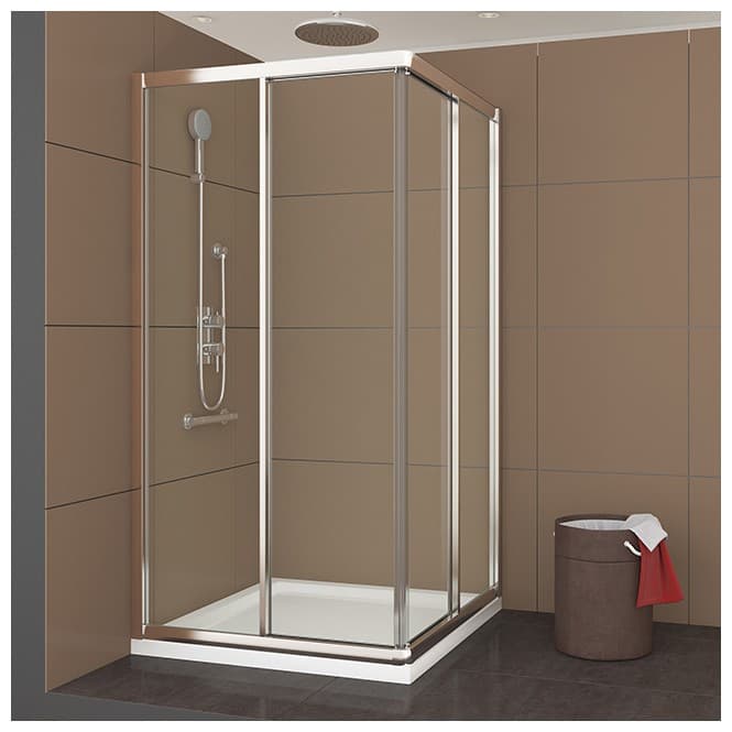 Душевой уголок Артемис Alope 90x90 см, профиль хром, 6.945.000.0230.090.10.88, Artemis
