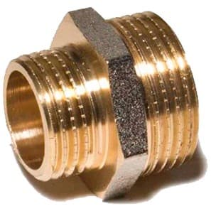 Ниппель латунный переходной Elsen (Элсен) 1/2″x1″ НР-НР (EBF29.1210)