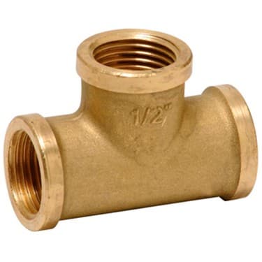 Тройник латунный равнопроходный Elsen (Элсен) 3/4″ ВР-ВР-ВР (EBF07.34)