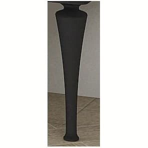 Ножки для шкафчика Cezares (Цезарис) Tiffany, комплект 2 штуки, высота 35 см, дерево 40387 Nero grafite, 8x8x35 см