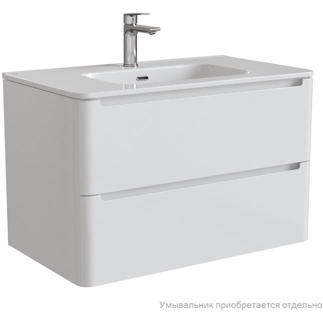 Тумба подвесная Iddis (Иддис) Edifice белый 80 см Подходит умывальник 0108000i28 EDI80W0i95