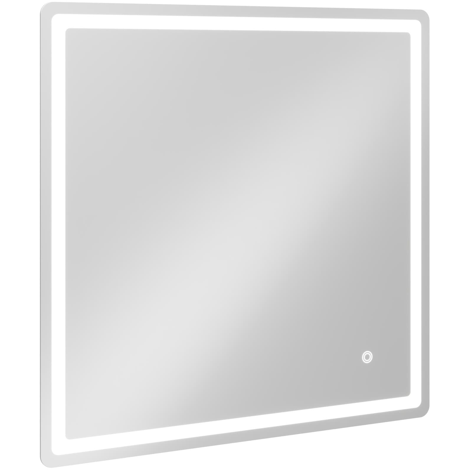 Зеркало Диво Коломна 80x80 3 цвета подсветки, реверсивное, ЗЛП 121, Diwo