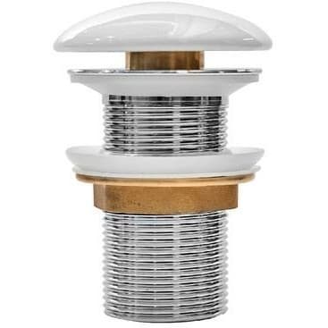 Выпуск для умывальника Iddis (Иддис) Optima Home без перелива белый глянцевый OPHWS00i88