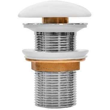 Выпуск для умывальника Iddis (Иддис) Optima Home без перелива белый матовый OPHWM00i88