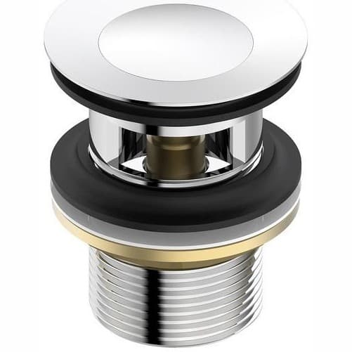 Выпуск для умывальника Iddis (Иддис) Optima Home с переливом хром 001SB01i88