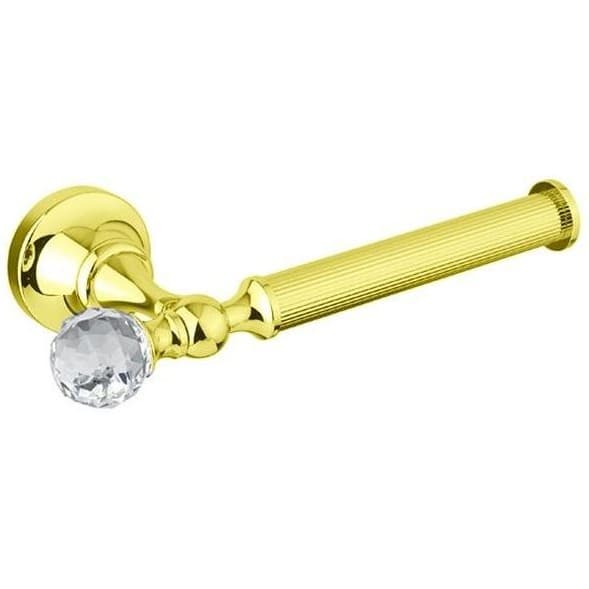 Держатель для туалетной бумаги Cezares (Цезарис) Olimp, цвет золото Swarovski OLIMP-TH04-03/24-Sw