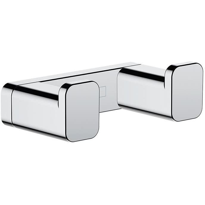 Крючок двойной Hansgrohe (Хансгрое) AddStoris, хром, 41755000