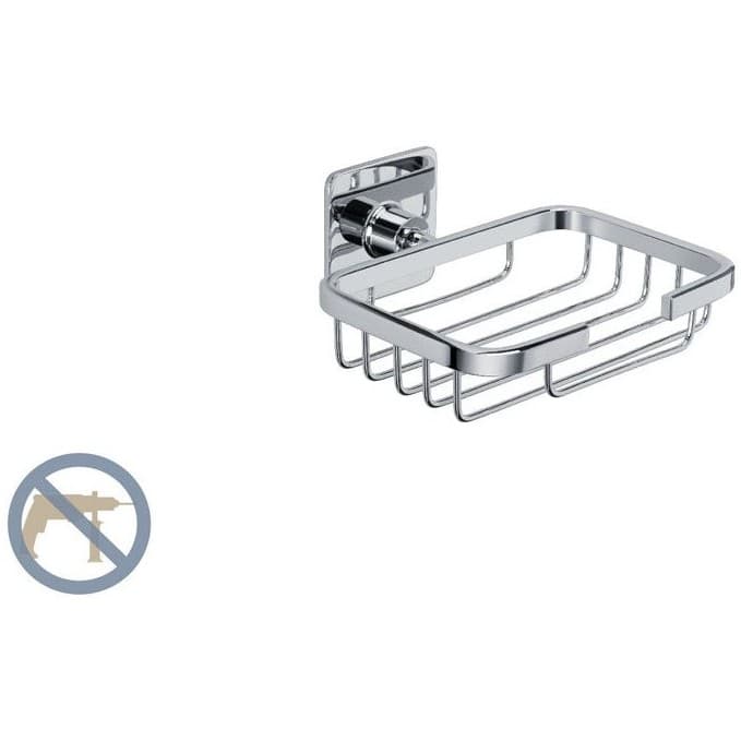 Мыльница решетка Fixsen (Фиксен) Square FX-93109 Хром