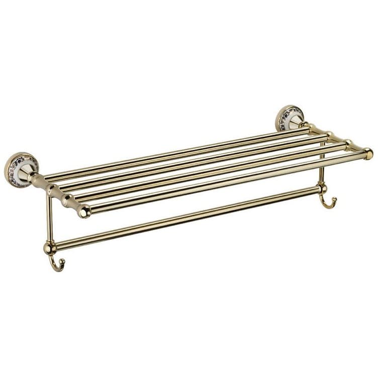 Полка для полотенец Fixsen (Фиксен) Bogema Gold FX-78515G золото