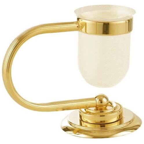 Стакан для зубных щеток Богеме Murano Золото 10911-G, Boheme GOLD