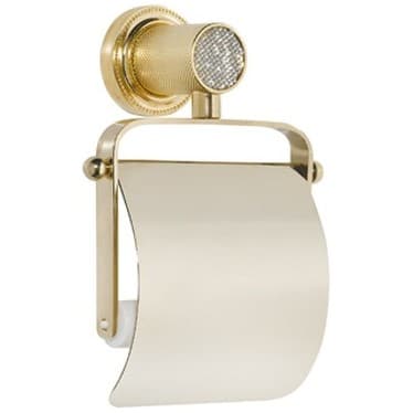 Держатель туалетной бумаги Богеме Royal Cristal Золото 10921-G, Boheme ROYALE GOLD