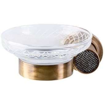 Мыльница Богеме Royal Cristal Бронза 10923-BR, Boheme