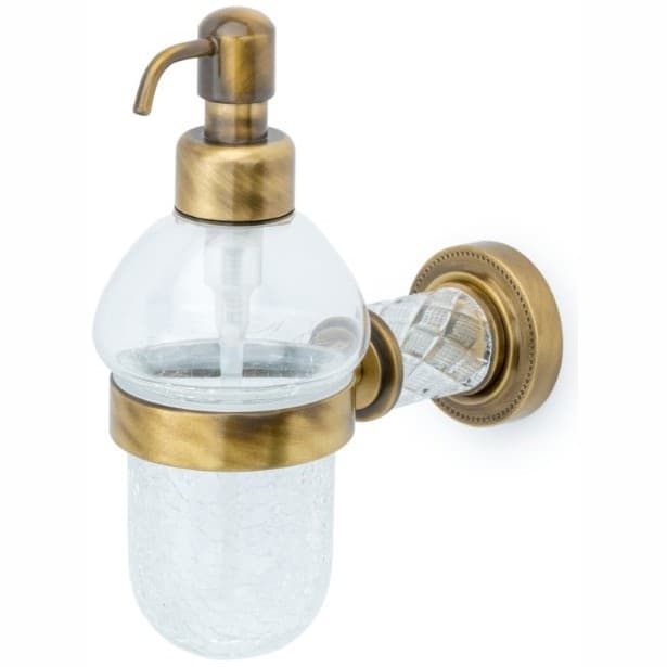 Диспенсер Богеме Murano Cristal Бронза 10912-CRST-BR, Boheme CRYSTAL