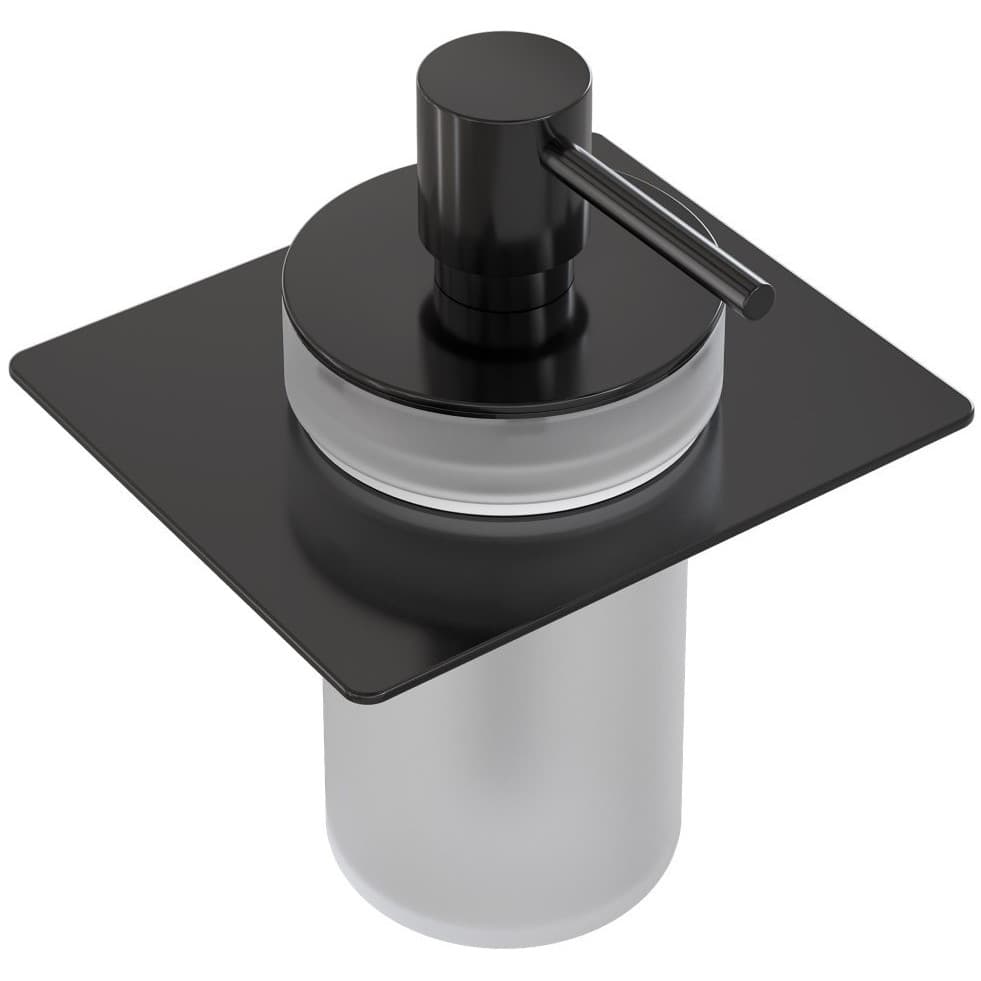 Диспенсер Богеме Space Серый 10966-SGM-DISP, Boheme Shiny gunmetal Глянцевый графит