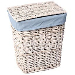 Плетеная корзина для белья с крышкой Wasserkraft (Васеркрафт) WB-450-M 9062254 43 х 30 х 50 см