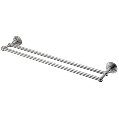 Штанга для полотенец двойная Wasserkraft (Васеркрафт) Ammer К-7000 K-7040 9060465