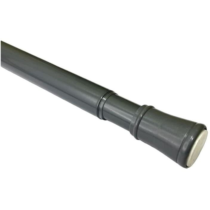 Телескопический карниз Savol (Савол) для ванной комнаты 106х183 см серый S-010683G
