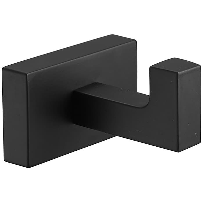 Крючок для полотенца Vieir (Виеир) V5001-C одинарный, черный