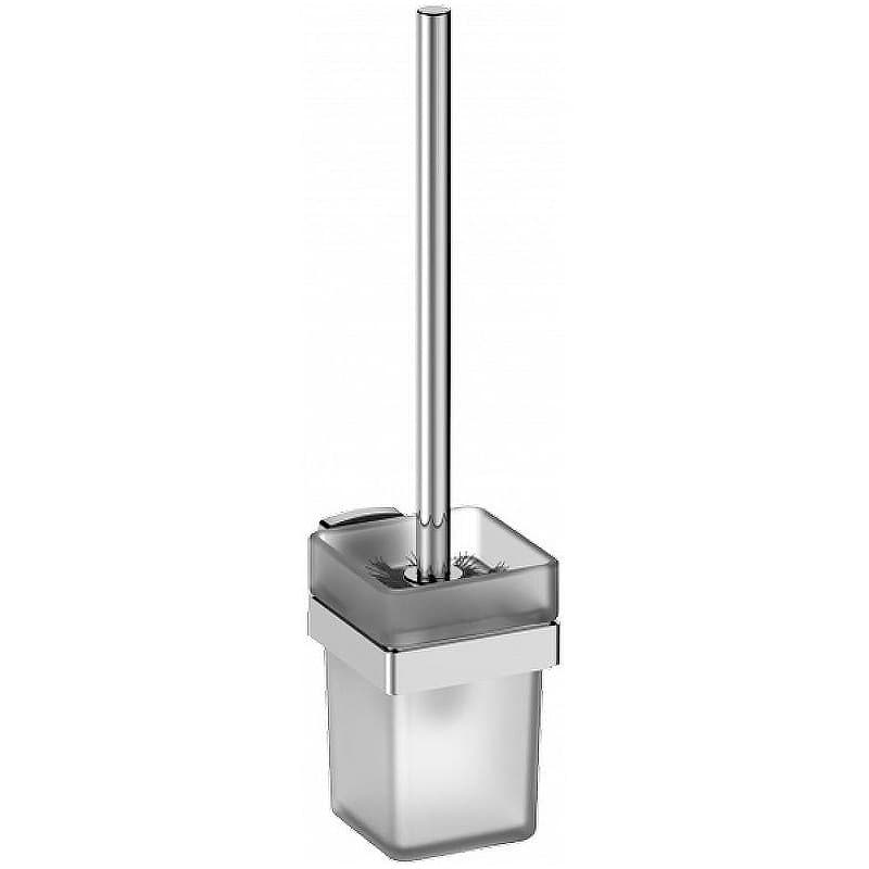 Ершик для унитаза Ceramalux (Керамалюкс) Cube 12613, хром