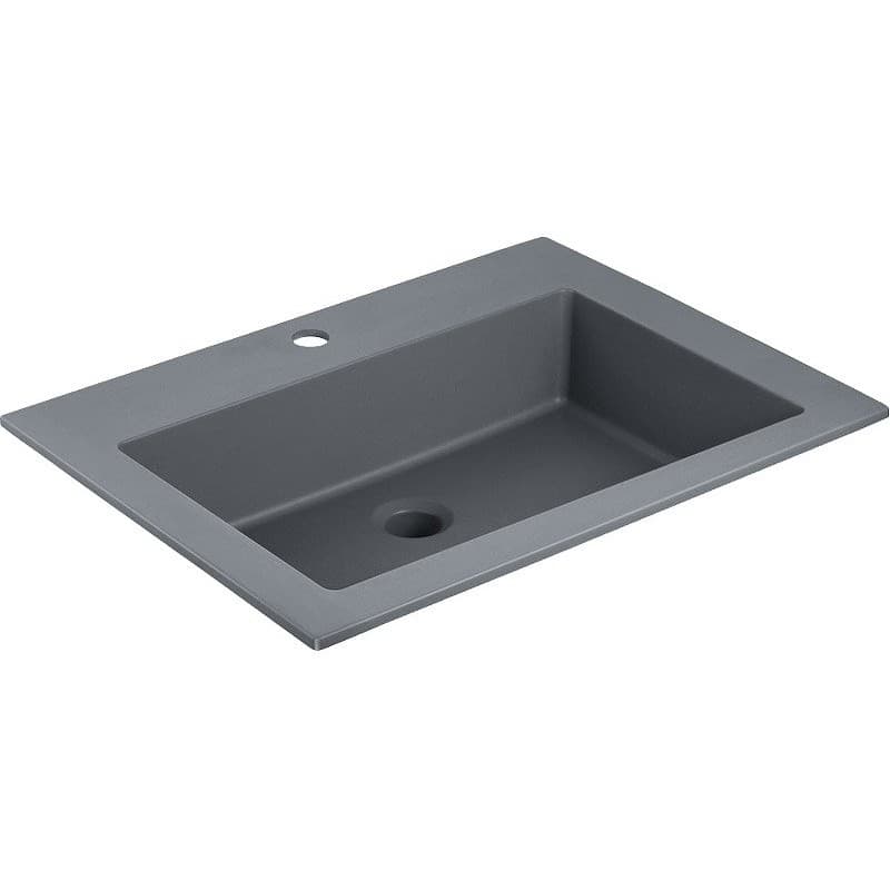 Раковина Vincea (Винчея) VCB-13600G из кварца, цвет серый