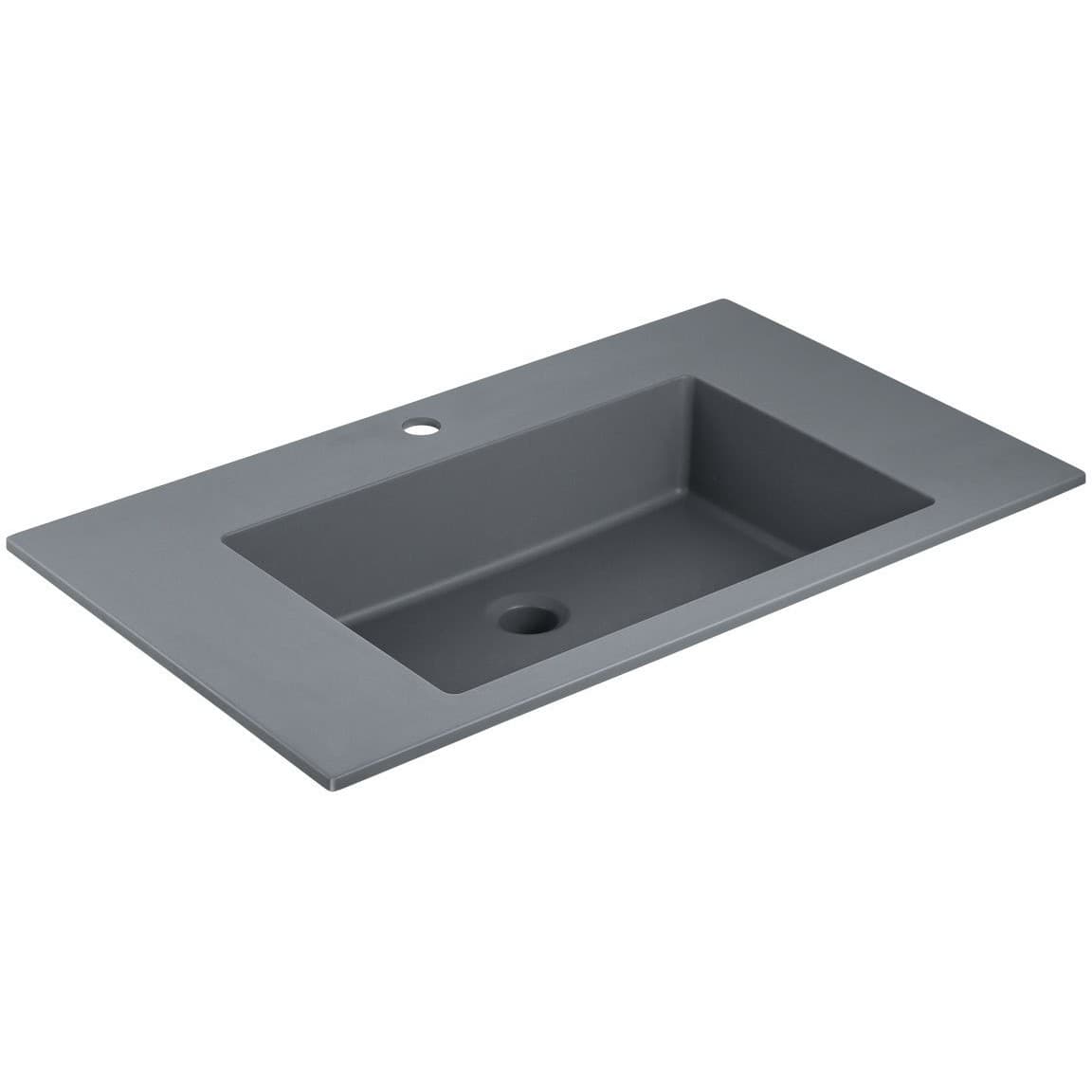 Раковина Vincea (Винчея) VCB-13800G из кварца, цвет серый