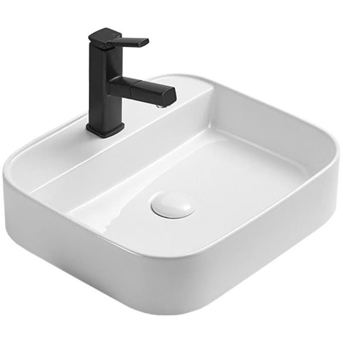 Раковина керамическая Vincea (Винчея) VBS-50550, 500х400х110, накладная, цвет белый