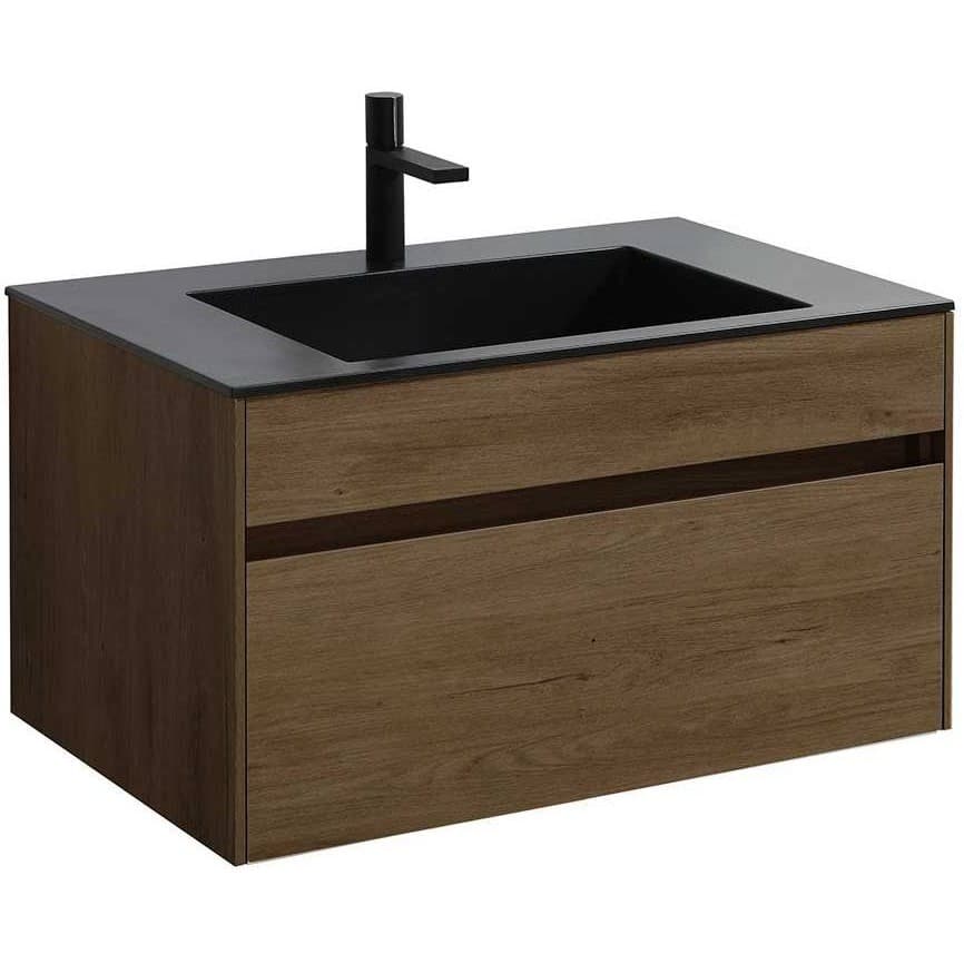 База под раковину Vincea (Винчея) Chiara VMC-2C800TO подвесная 1 выкатной ящик soft close T.Oak