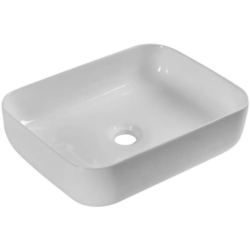 Керамическая раковина BelBagno (Бельбагно) накладная BB1304, цвет белый