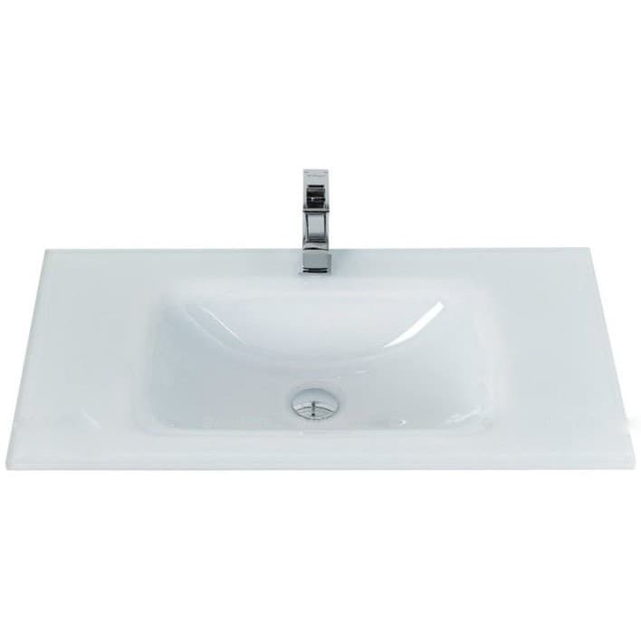 Раковина стекло BelBagno (Бельбагно) BB1010/465-LV-VTR-BO 1010х465х145 Полувстраиваемая/подвесная, цвет белый
