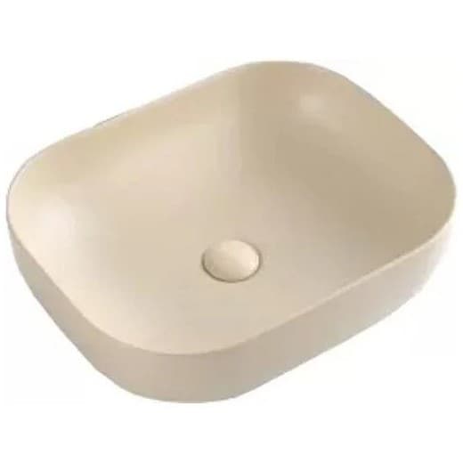 Раковина керамическая BelBagno (Бельбагно) BB1302-H316 500х400х140 накладная, цвет Бежевый