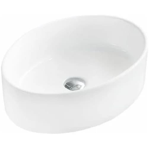 Раковина керамическая BelBagno (Бельбагно) BB1049 510х365х145 накладная, цвет белый