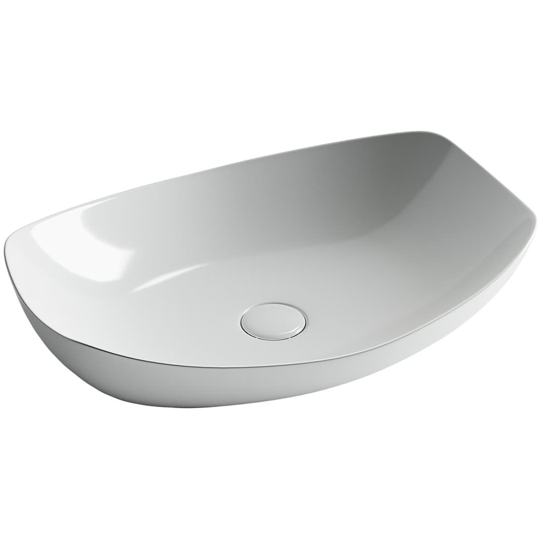Раковина Ceramicanova (Керамиканова) Element накладная 155х560х400 мм CN5016 Белый