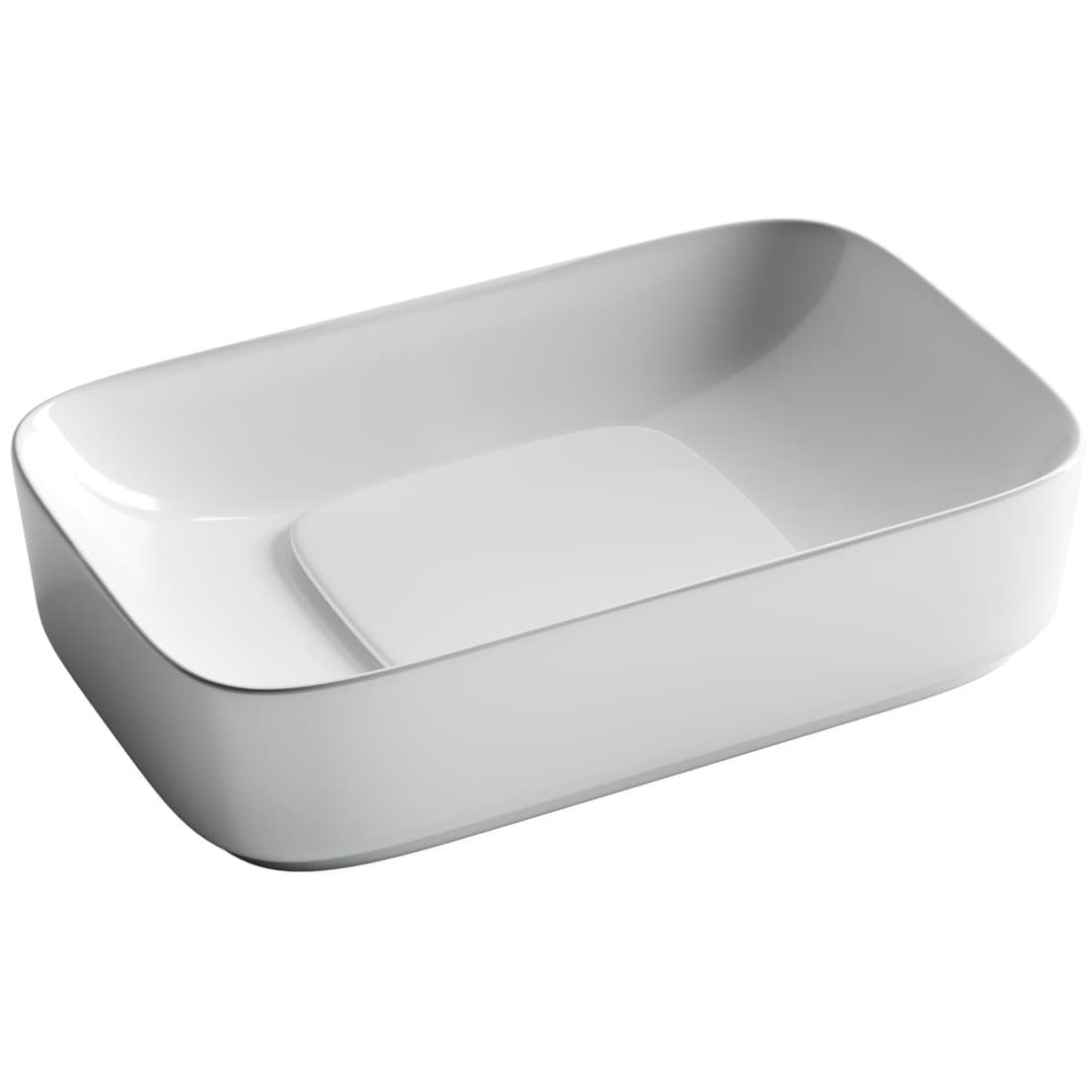 Раковина Ceramicanova (Керамиканова) Element накладная 145х600х375 мм CN5021 Белый