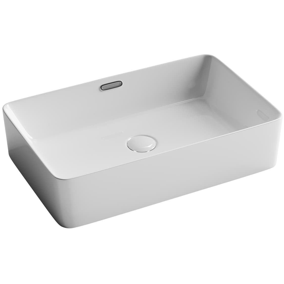 Раковина Ceramicanova (Керамиканова) Element накладная 140х600х380 мм CN5025 Белый