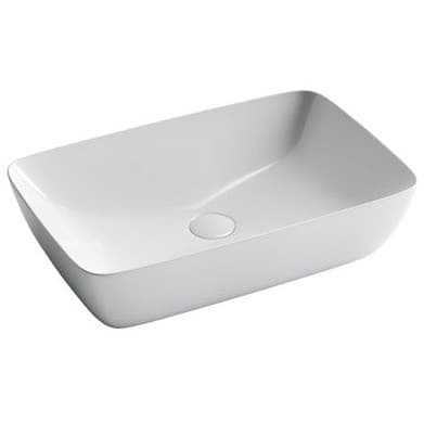 Раковина Ceramicanova (Керамиканова) Form накладная 145х580х380 мм CN2003 Белый
