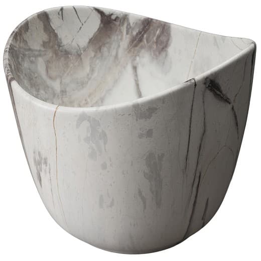 Раковина накладная Gid Creativo 36x36x32см, Mnc9303 54479, под камень матовый