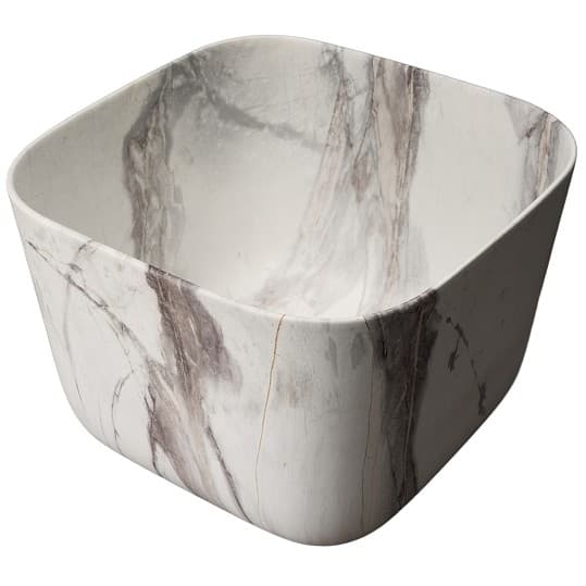 Раковина накладная Gid Creativo 36x36x25.5см, Mnc9301 54480, под камень матовый